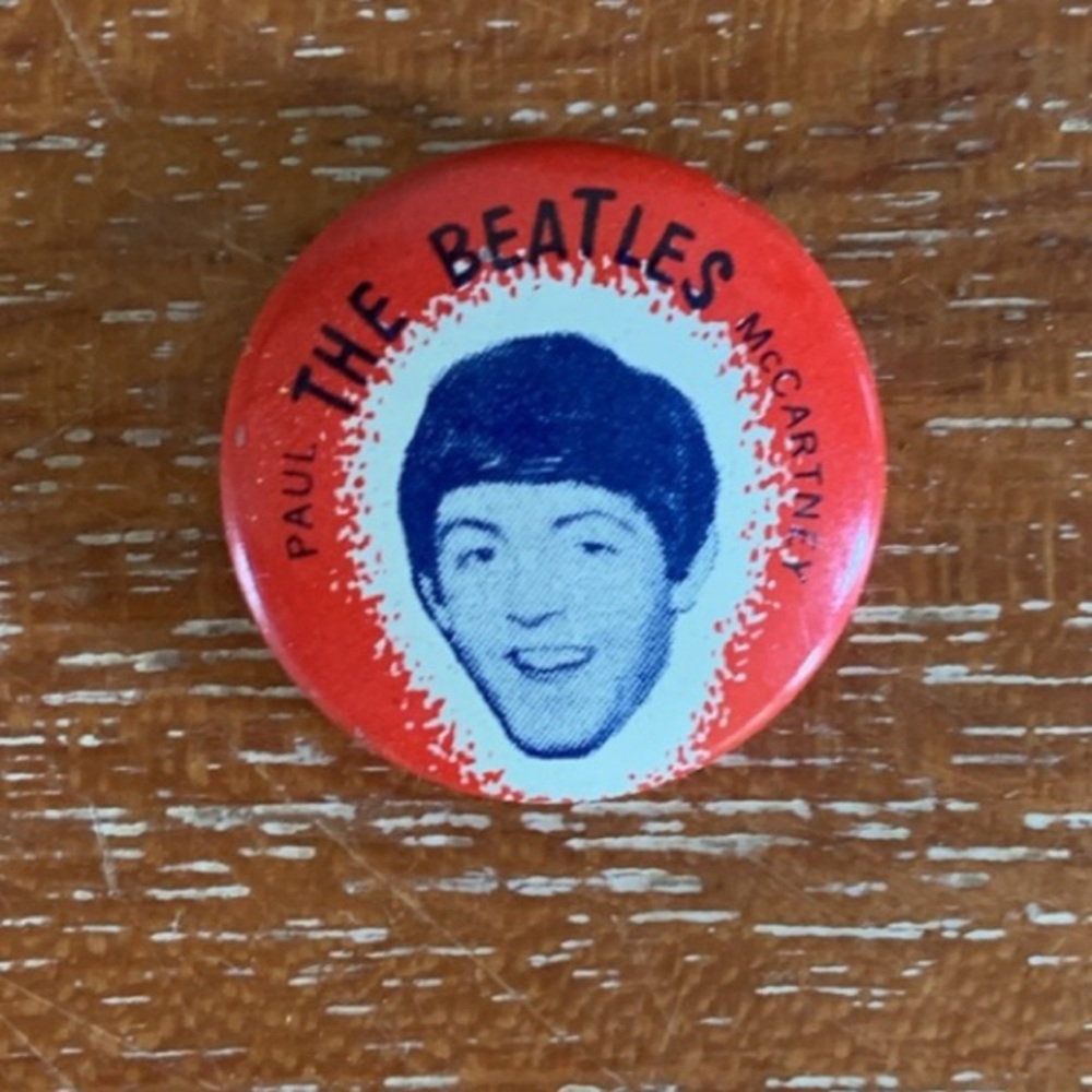 Vintage Beatles Paul McCartney Pin